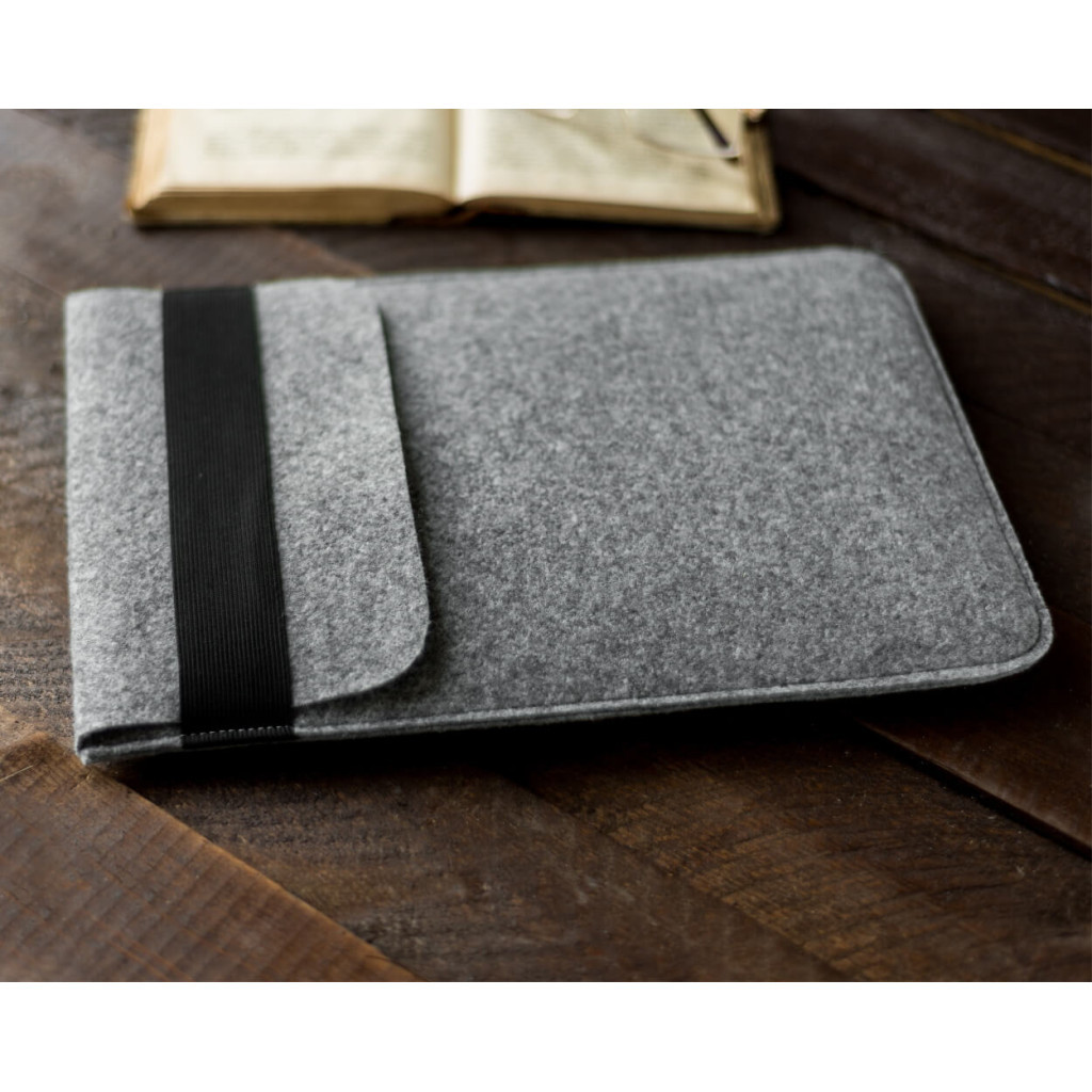 Чохол до ноутбука Gmakin 14 Macbook Pro, vertical, Light Gray (GM16-14) - зображення 8