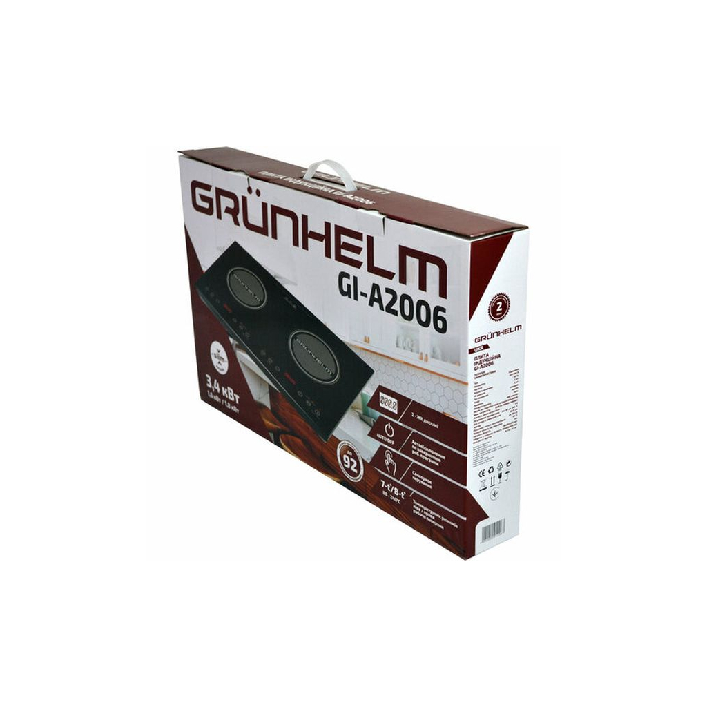 Настільна плита Grunhelm GI-A2006 - зображення 8