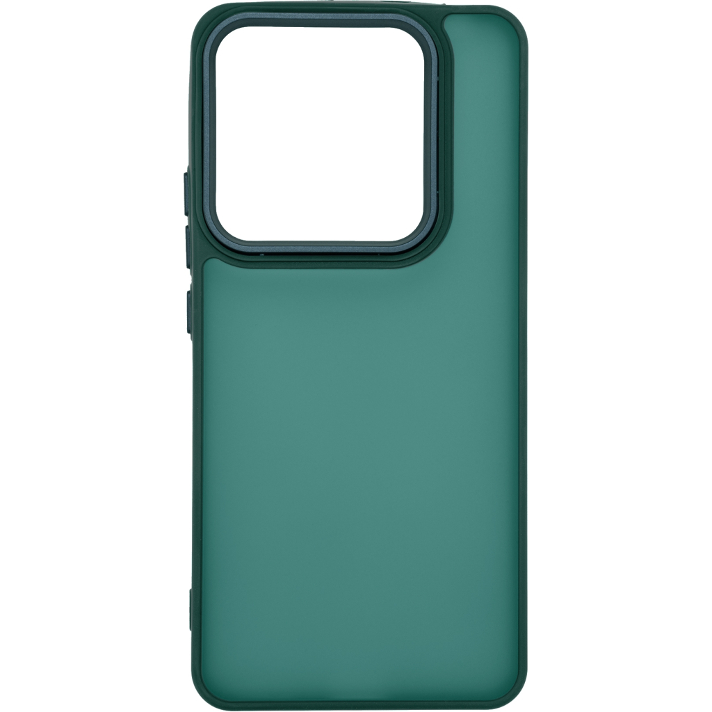 Чохол до мобільного телефона Armorstandart Frame Xiaomi Poco M7 Pro 5G Dark Green (ARM83162) - зображення 1