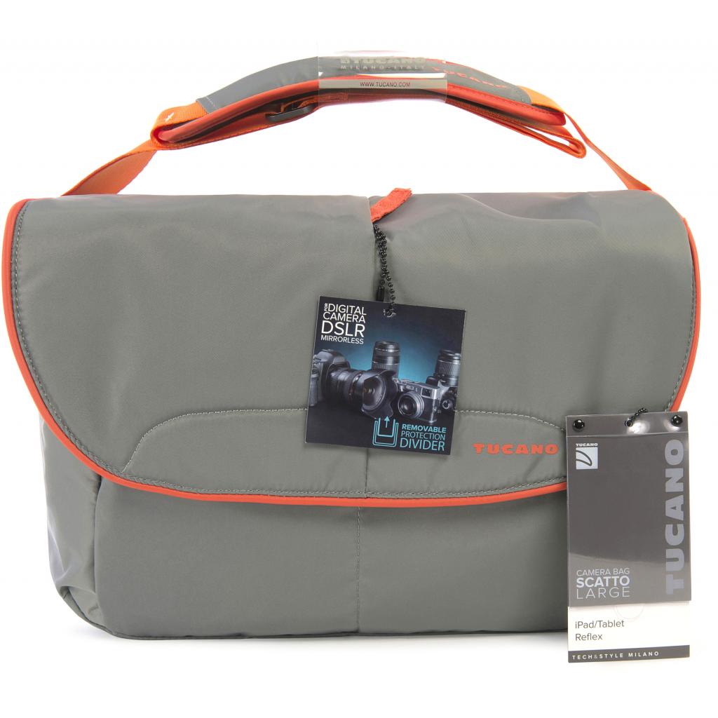 Фото-сумка Tucano Scatto Large, Grey (CBS-L-G) - зображення 5