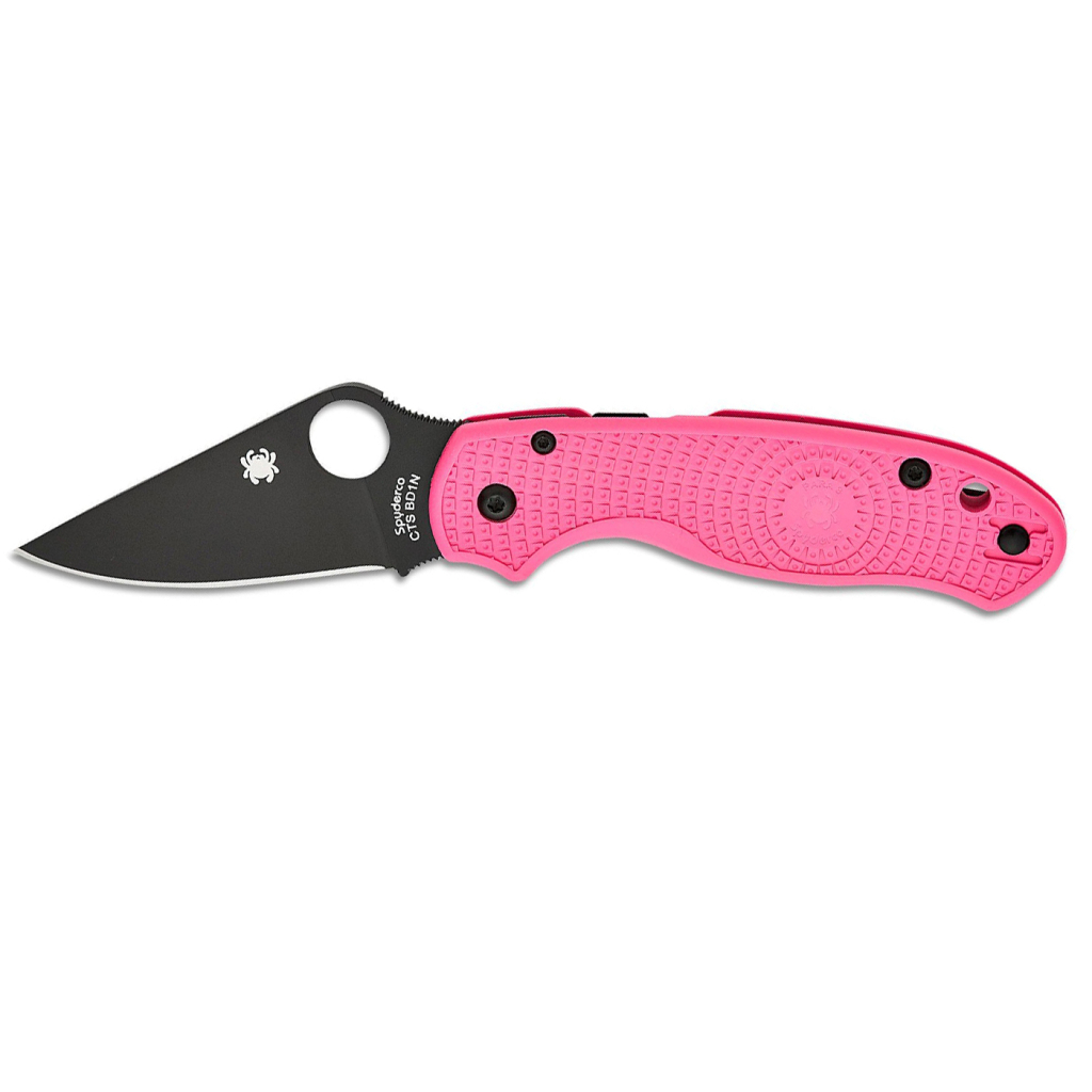 Ніж Spyderco Para 3 DLC BD1N Pink FRN (C223PPNBK) - зображення 1