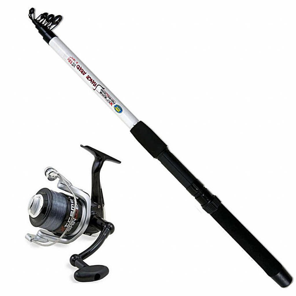 Вудилище Lineaeffe Combo Extreme Fishing Snake Head 2.40м + котушка FD30 (2015382) - зображення 1