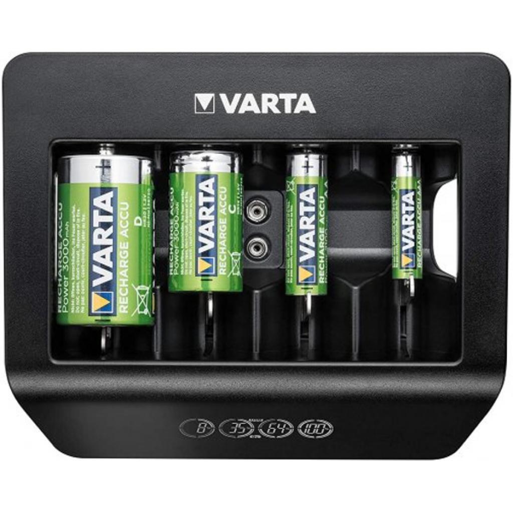 Зарядний пристрій для акумуляторів Varta LCD universal Charger Plus (57688101401) - зображення 1