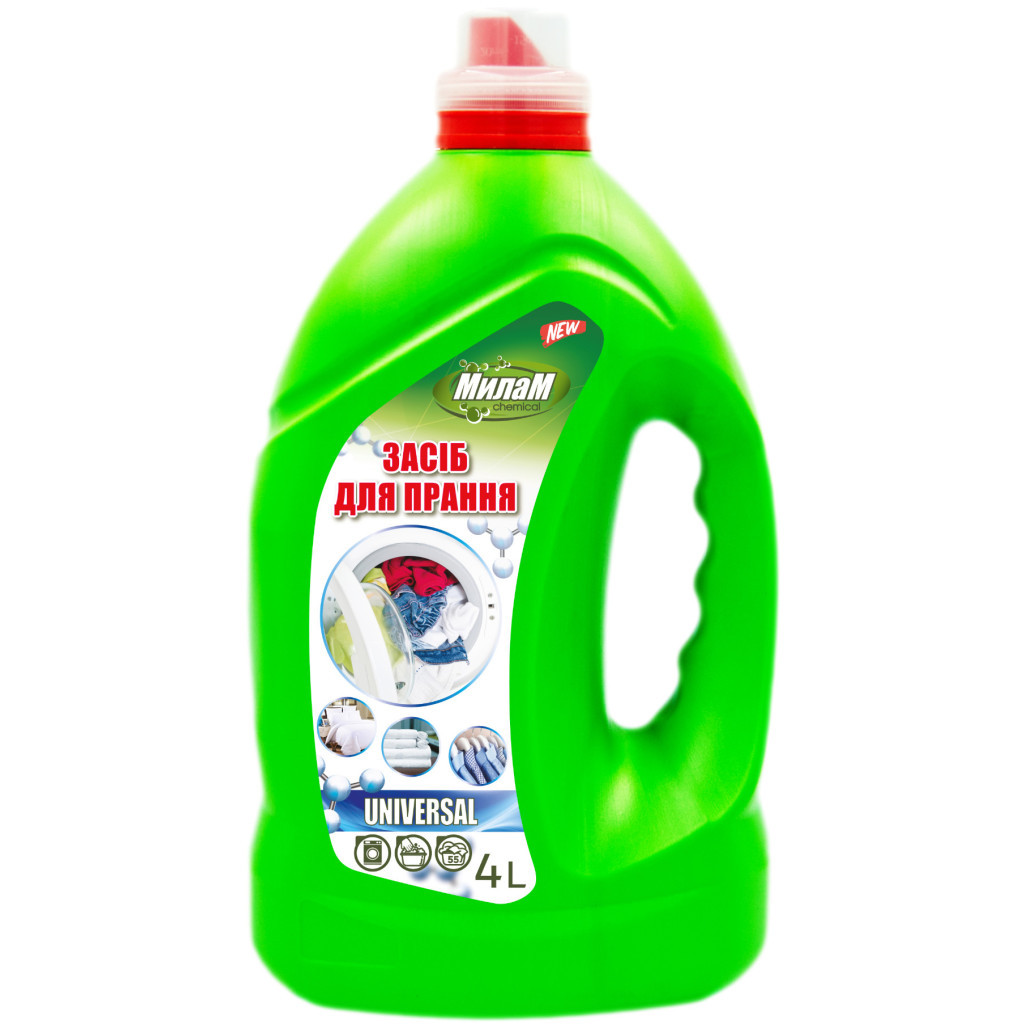 Гель для прання Мілам Chemical Universal 4 л (4820152291233) - зображення 1