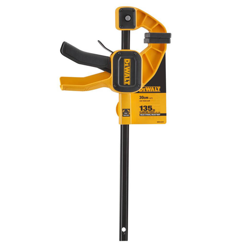 Струбцина DeWALT "L" тригерна (швидкозатискна), 300 мм, тиск 135 кг. (DWHT0-83193) - picture 4