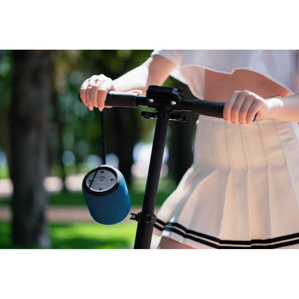 Акустична система 2E SoundXPod TWS MP3 Wireless Waterproof Blue (2E-BSSXPWBL) - зображення 4