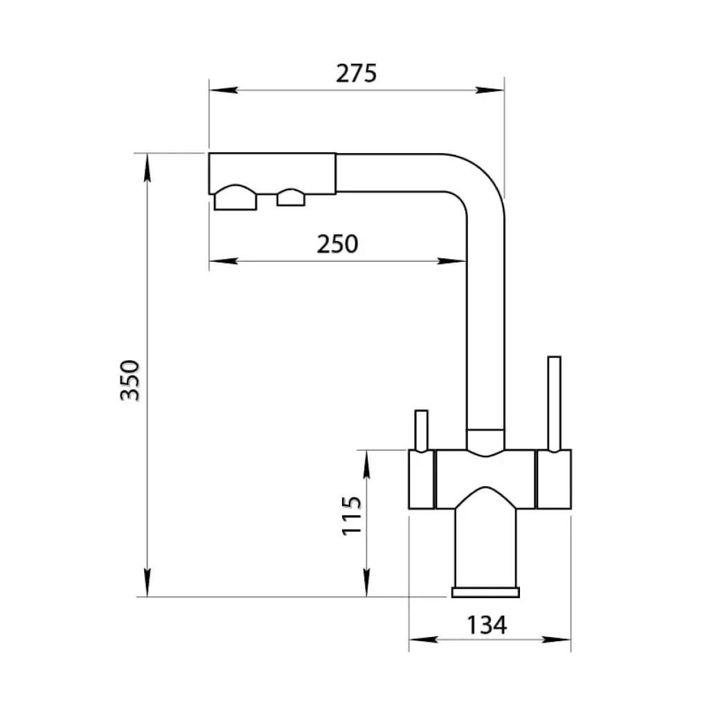 Змішувач Nett FFB-33 - зображення 2