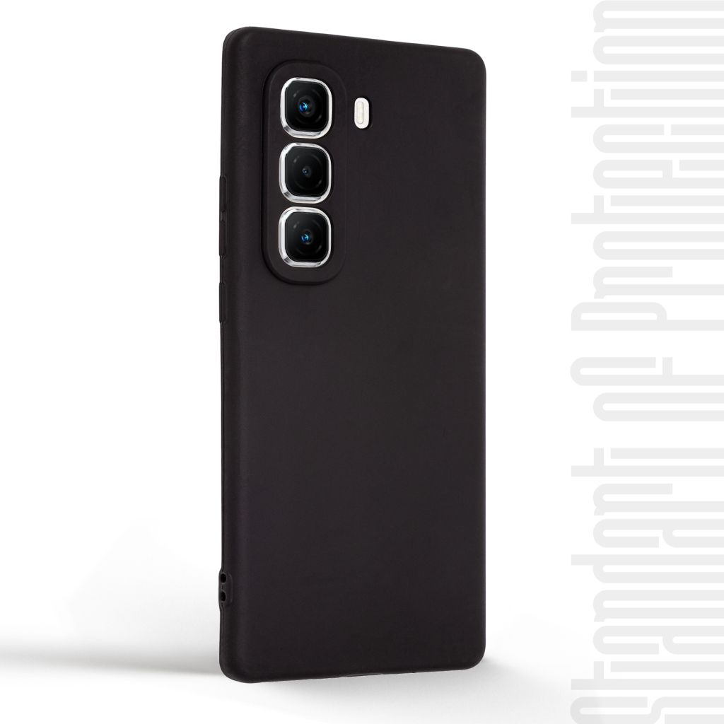 Чохол до мобільного телефона Armorstandart Matte Slim Fit Infinix Hot 50 Pro Plus 4G Camera Black (ARM84475) - зображення 2