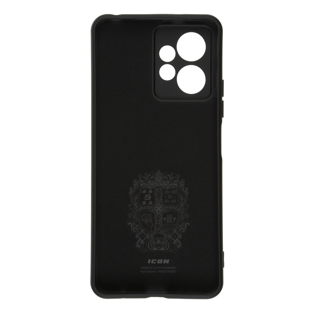 Чохол до мобільного телефона Armorstandart ICON Case Xiaomi Redmi Note 12 4G Camera cover Black (ARM67700) - зображення 2