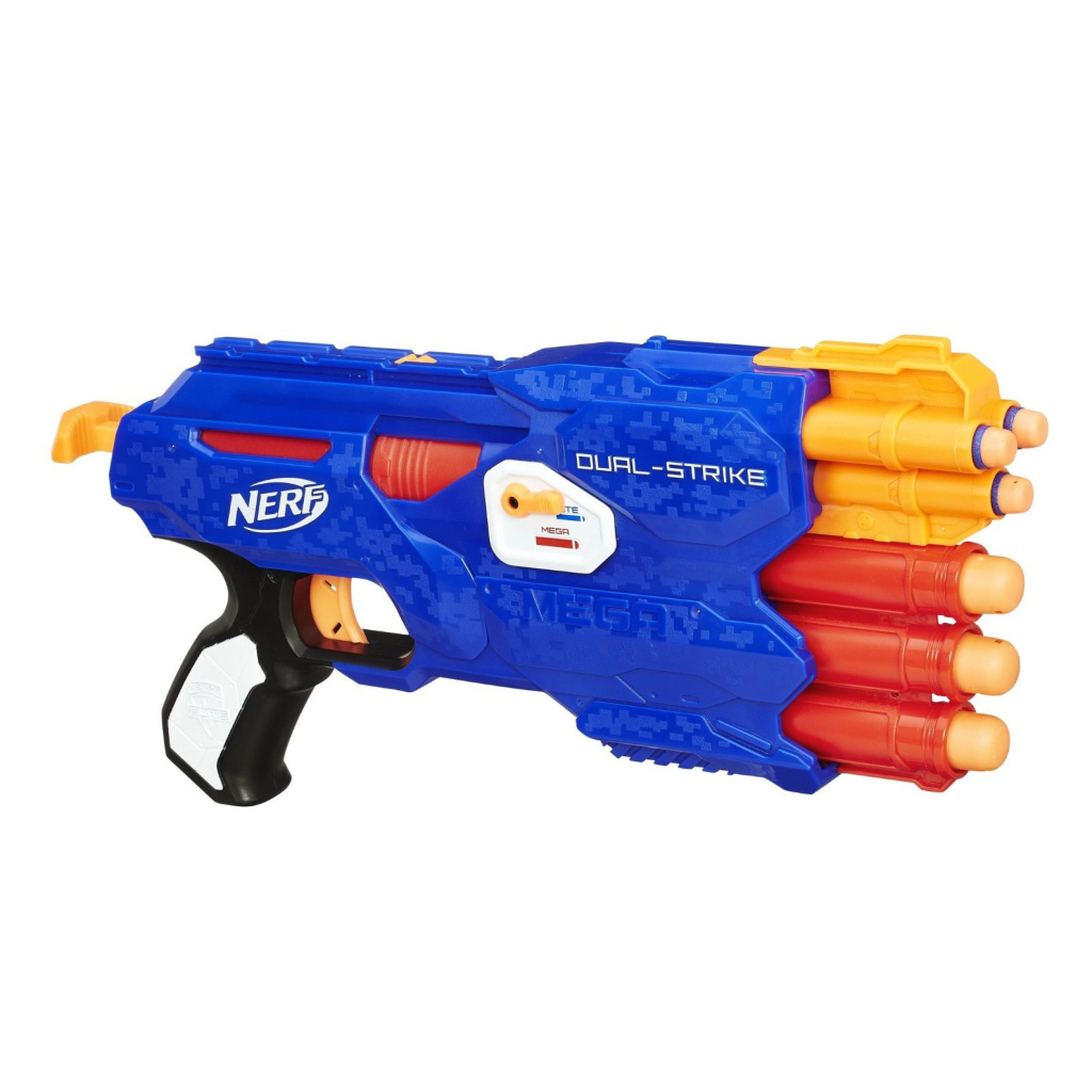 Іграшкова зброя Hasbro Nerf Elite Dual-Strike (B4620) - зображення 2