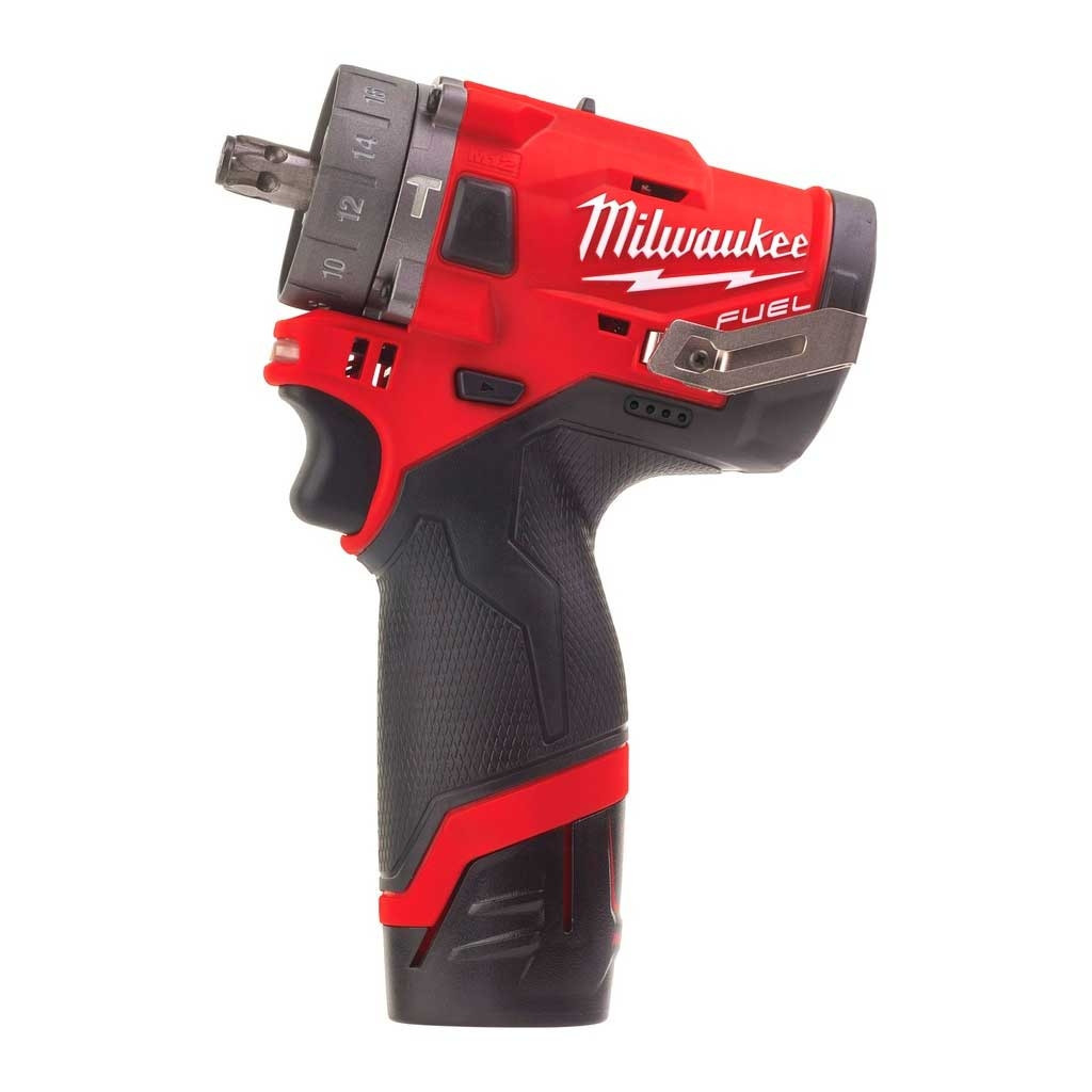 Шуруповерт Milwaukee M12 FPDX-202X, 37Нм, 2x2Аг, 2 насадки, кейс (4933464136) - зображення 3