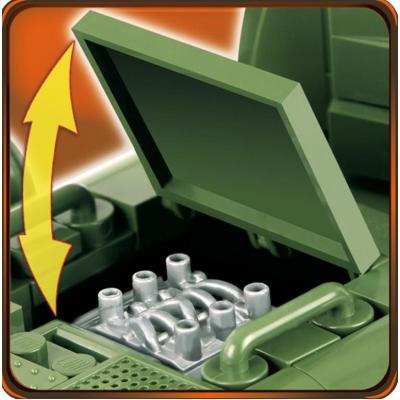 Конструктор Cobi Чотири танкісти та собака, 530 деталей (COBI-2486) - зображення 7