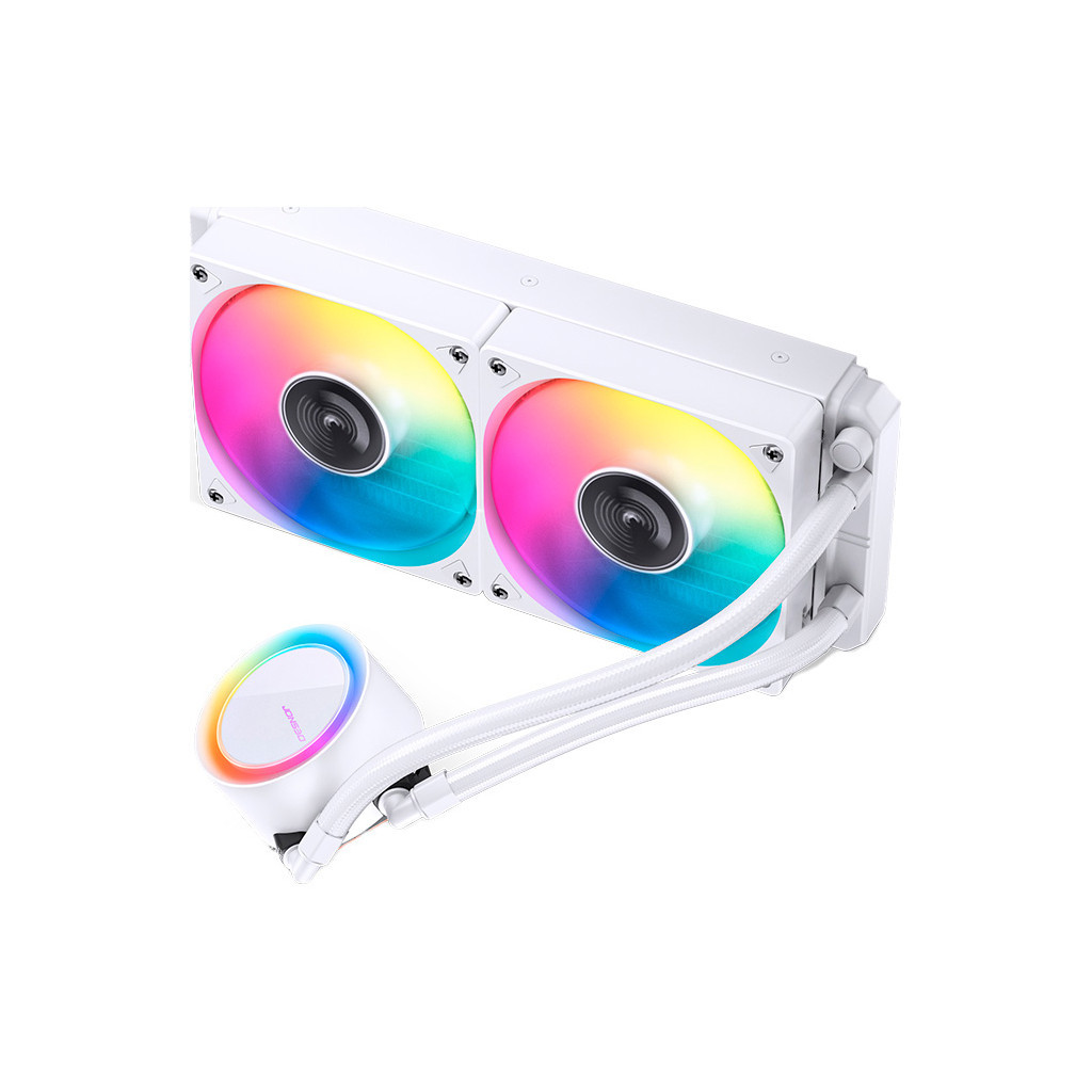 Система рідинного охолодження JONSBO TG-240 White - зображення 5