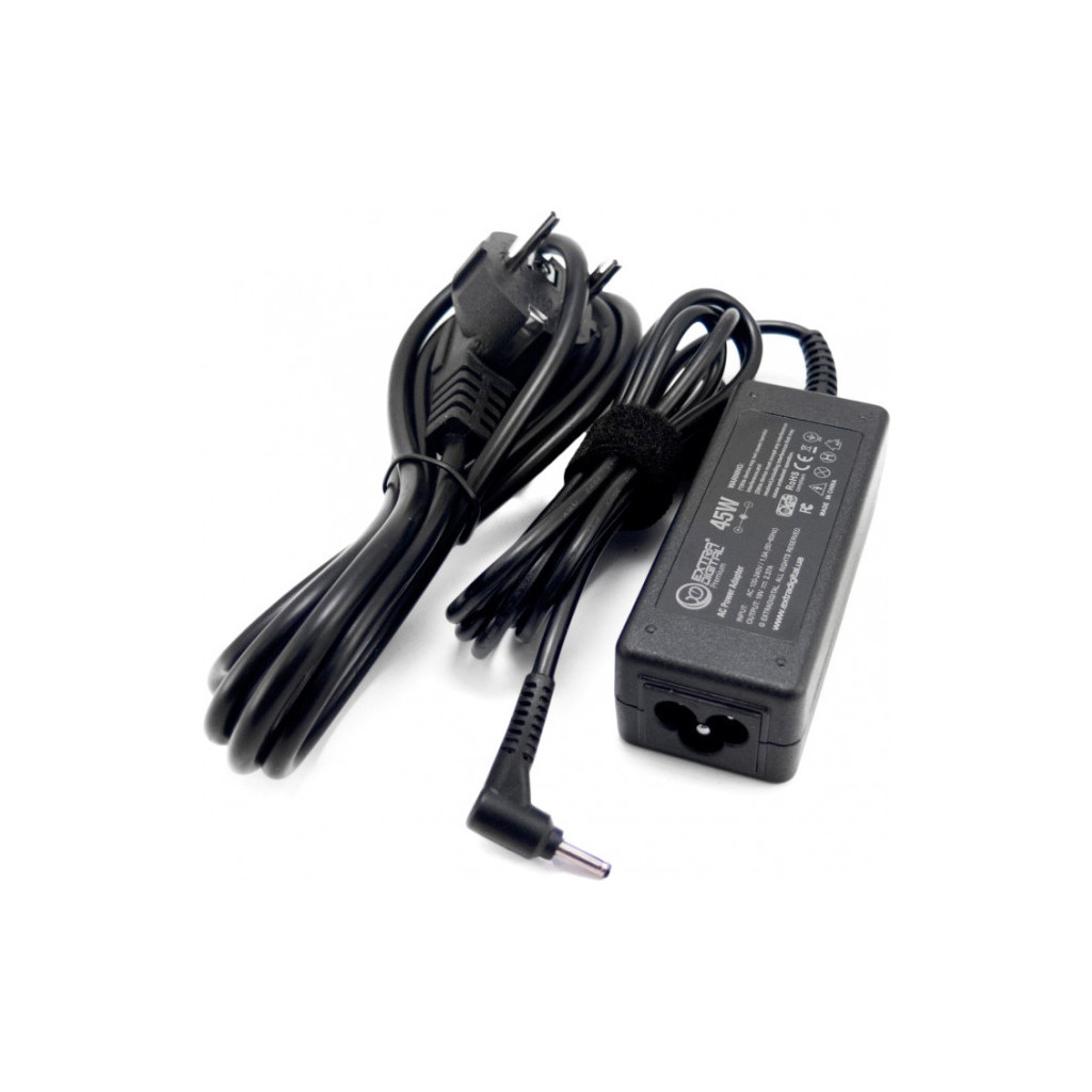 Блок живлення до ноутбуку Extradigital Asus 19V, 2.37A, 45W (3.0x1.1) (PST3880) - зображення 1