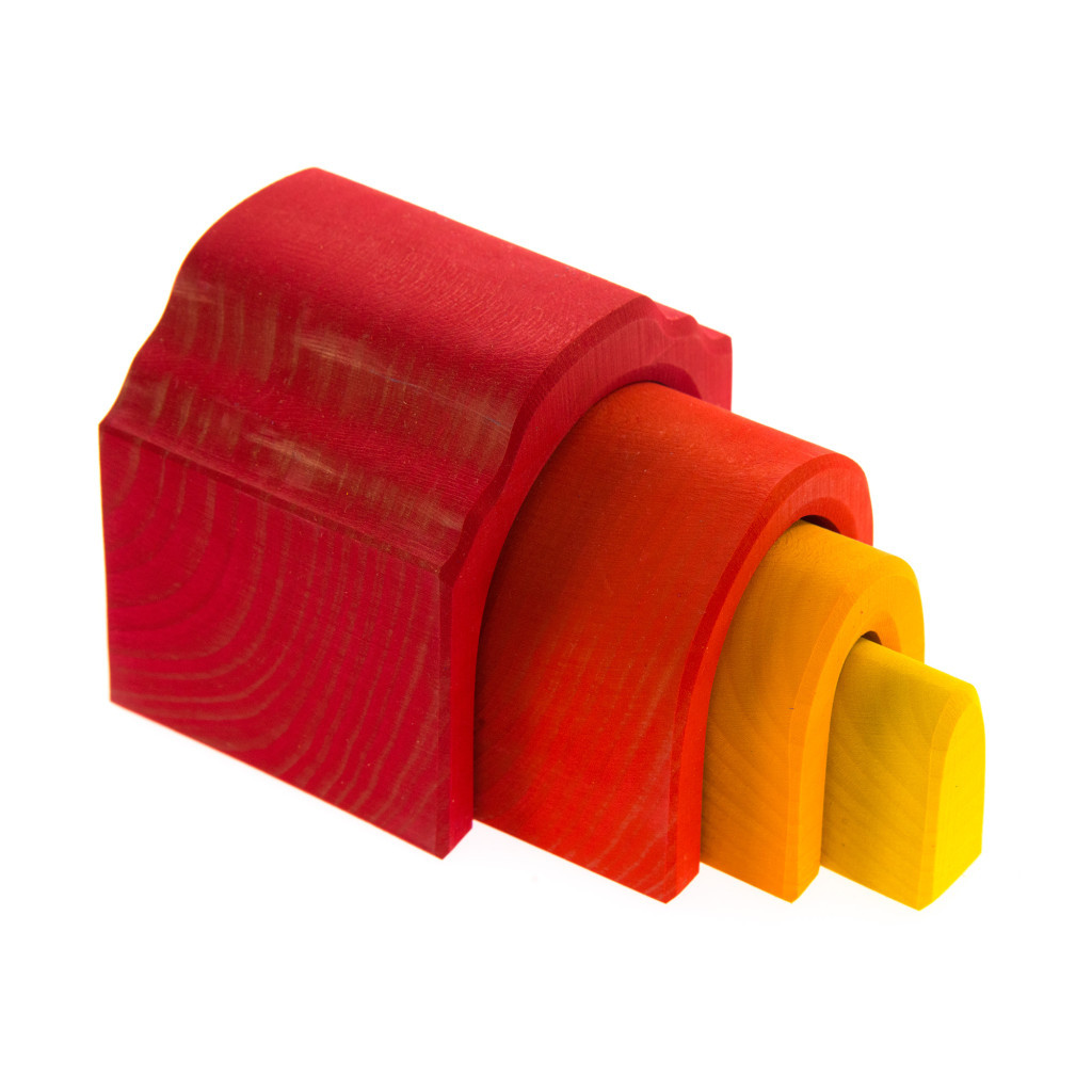 Конструктор Nic дерев'яний Все в замку зелений (NIC523269) - зображення 7