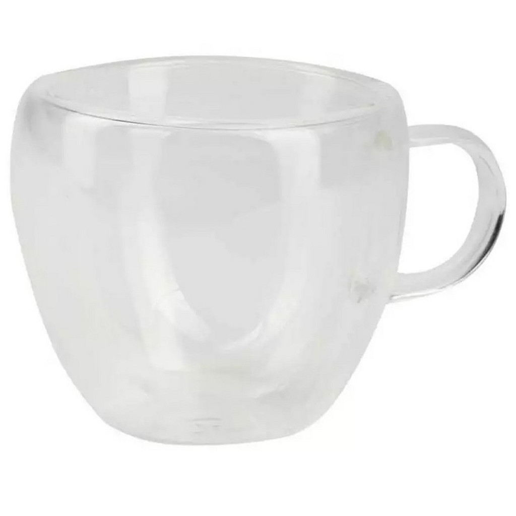 Набір чашок Bergner Coffee & Tea lovers 100 мл 2 шт (BG-20114-MM) - зображення 2