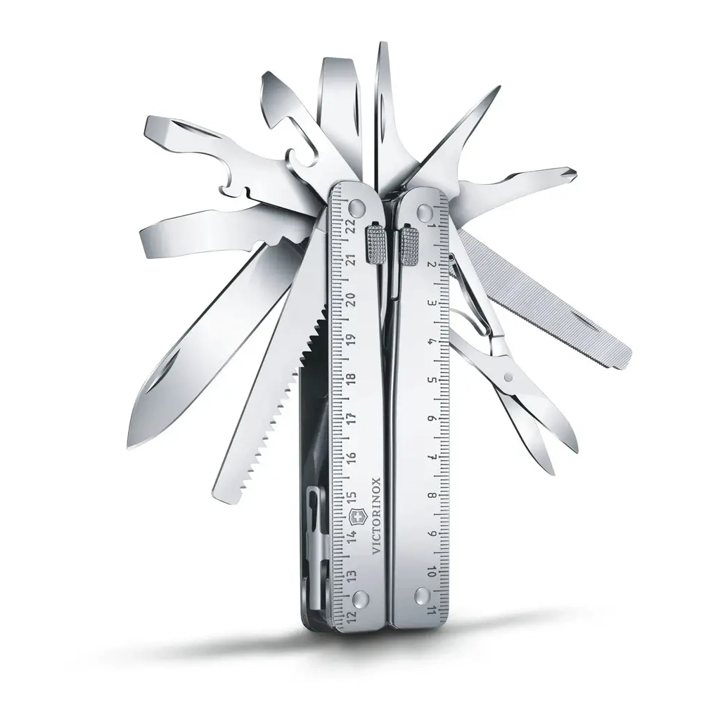 Мультитул Victorinox SwissTool X Plus Ratchet Leather Case (3.0339.L) - изображение 5