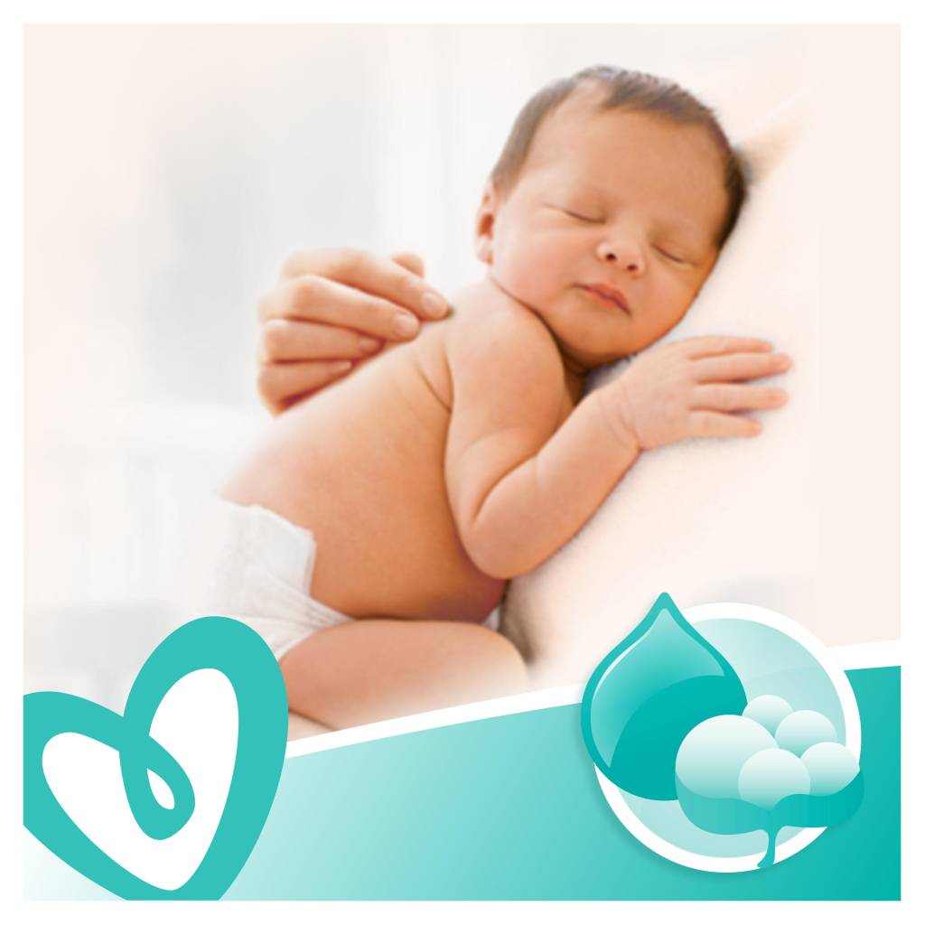 Дитячі вологі серветки Pampers Sens 80 шт (8001841041421) - изображение 6