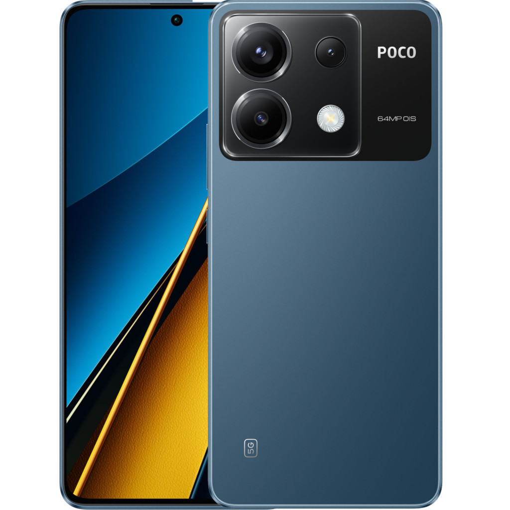 Мобільний телефон Xiaomi Poco X6 5G 12/512GB Blue (1020835) - зображення 1