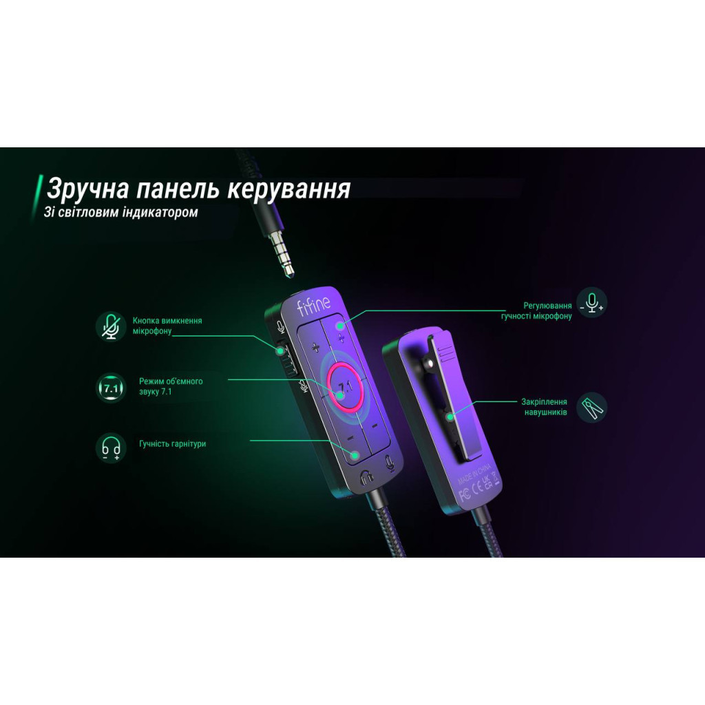 Навушники Fifine H9 Black (H9) - зображення 12