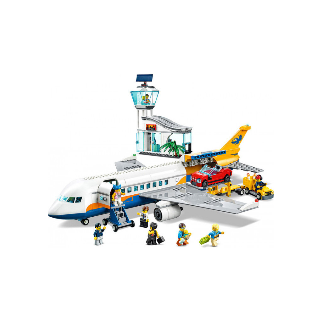 Конструктор LEGO City Пасажирський літак 669 деталей (60262) - зображення 4