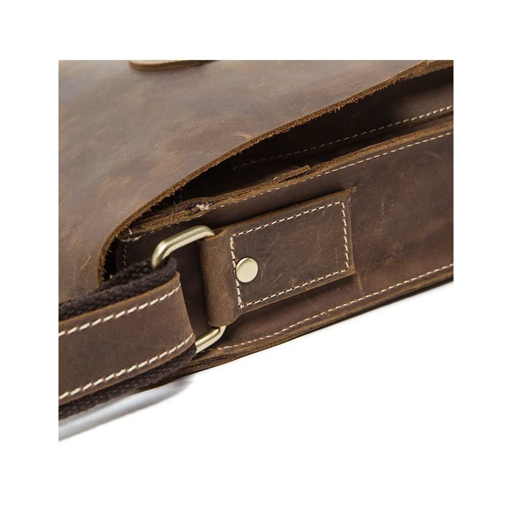 Сумка Vintage Чоловіча Коричнева (14660) - зображення 9