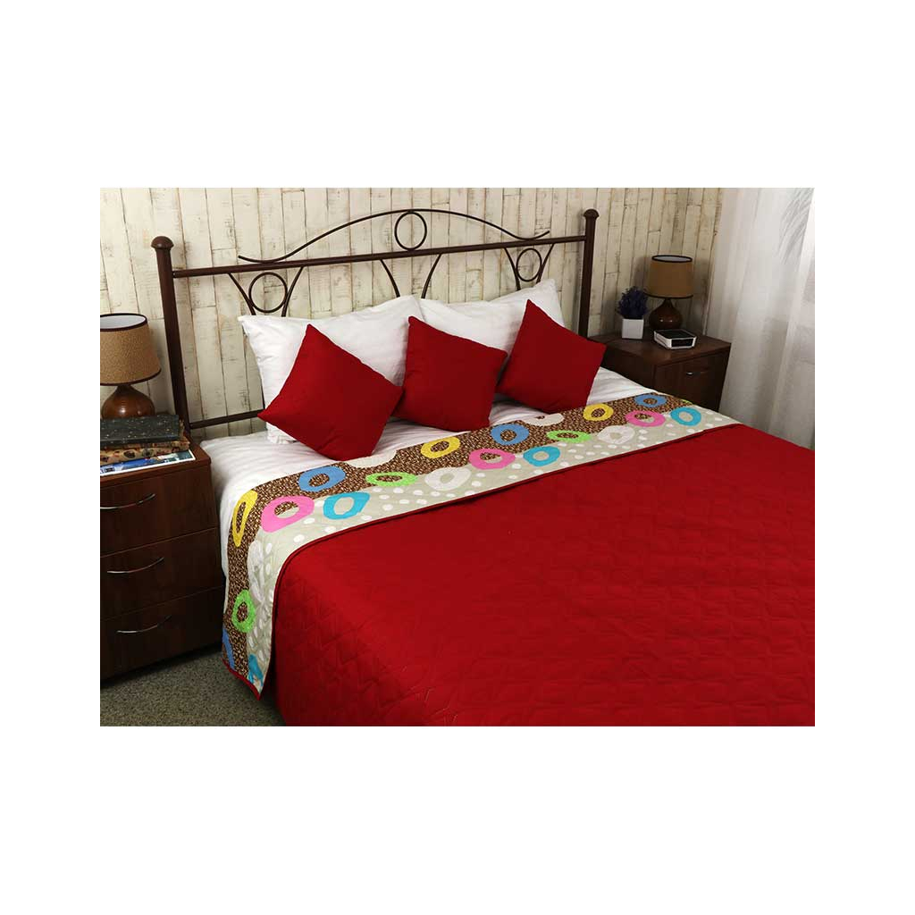 Покривало Руно двостороннє Червоні фарби 150х212 см (360.52У_Червоні Барви) - зображення 4