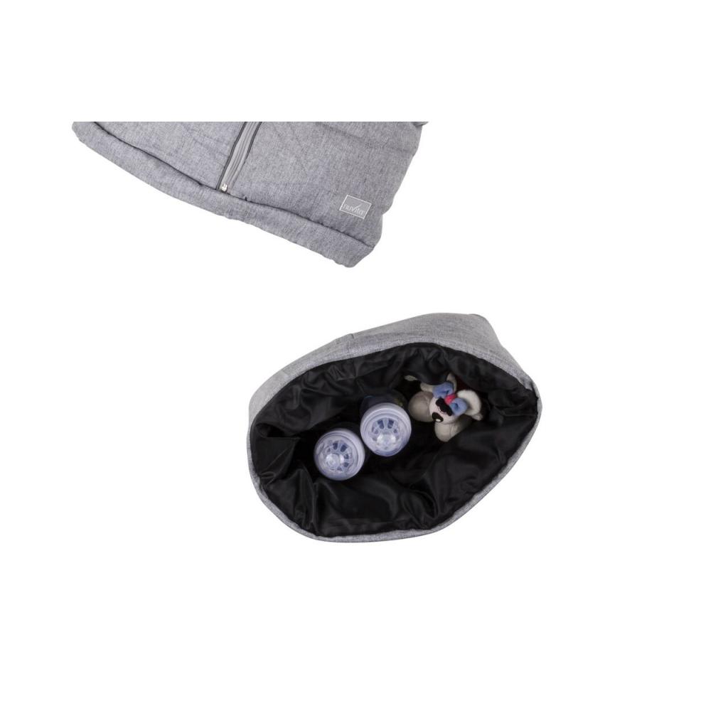 Зимовий конверт Nuvita CARRYON меланжевий сірий (NV9845CARRYONMELANGEGR) - зображення 6