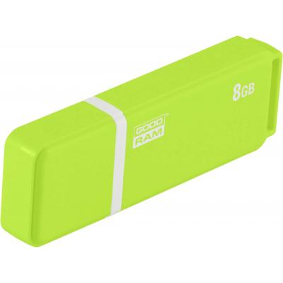 USB флеш накопичувач Goodram 8GB UMO2 Green USB 2.0 (UMO2-0080G0R11) - зображення 2