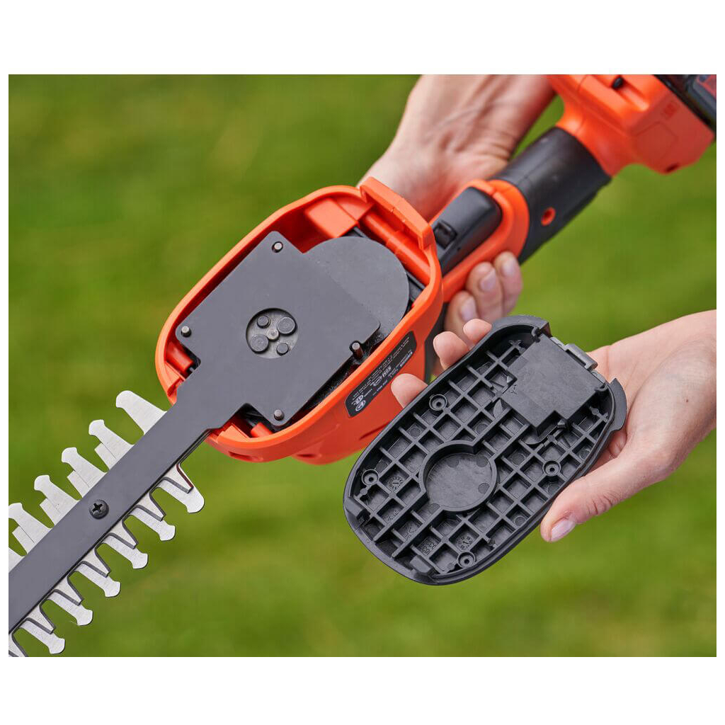 Кущоріз Black&Decker 18V, насадки - 20 см/8 мм, 10 см/18 мм (без АКБ та ЗП) (BCSS18B) - зображення 11