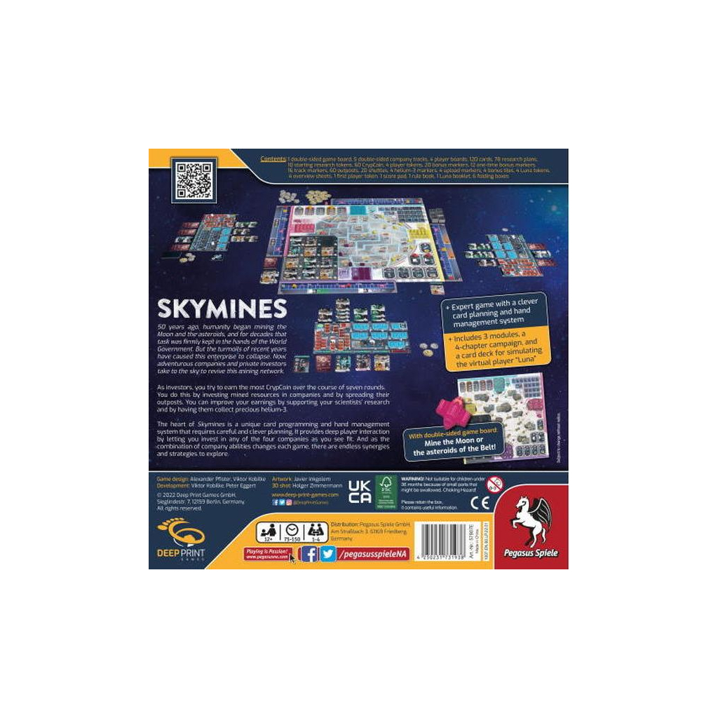 Настільна гра Pegasus Spiele Небесні шахти (Skymines) англійська (PS103) - зображення 5