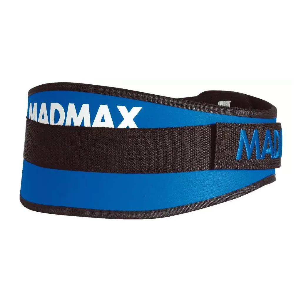 Атлетичний пояс MadMax MFB-421 Simply the Best неопреновий Black M (MFB-421-BLU_M) - зображення 1