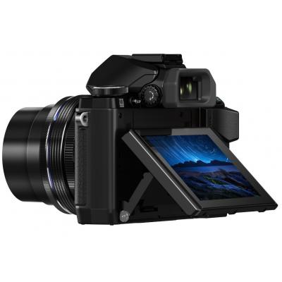Цифровий фотоапарат Olympus E-M10 Pancake Zoom 14-42 mm Kit black (V207023BE000) - зображення 5