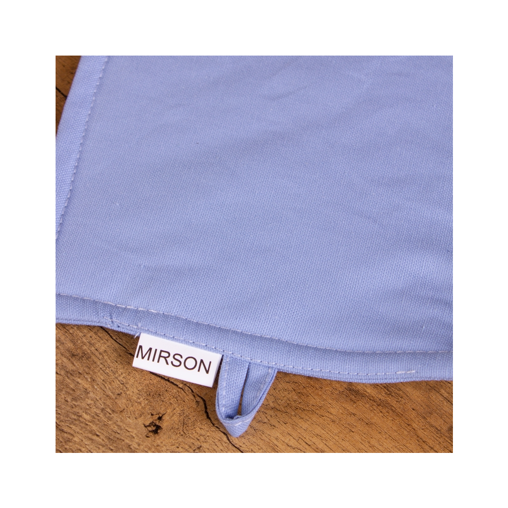 Кухонна прихватка MirSon рогожа/напівпанама №206 - Blue (2200006754015) - зображення 3