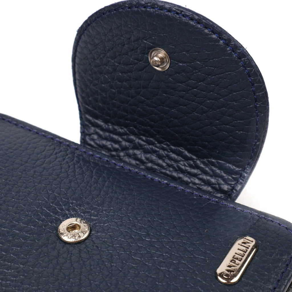 Портмоне Canpellini З натуральної шкіри Синє (21809) - зображення 5