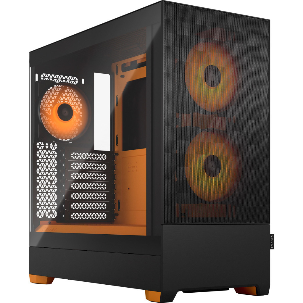 Корпус Fractal Design Pop Air RGB Orange Core TG (FD-C-POR1A-05) - зображення 1
