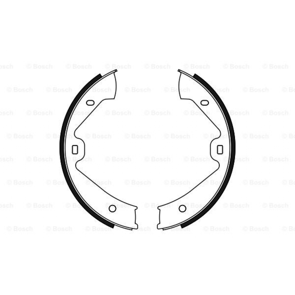 Гальмівні колодки Bosch 0 986 487 755 - зображення 1