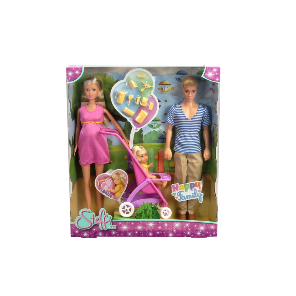 Лялька Simba набір Штеффі Щаслива родина (5733673) - зображення 8