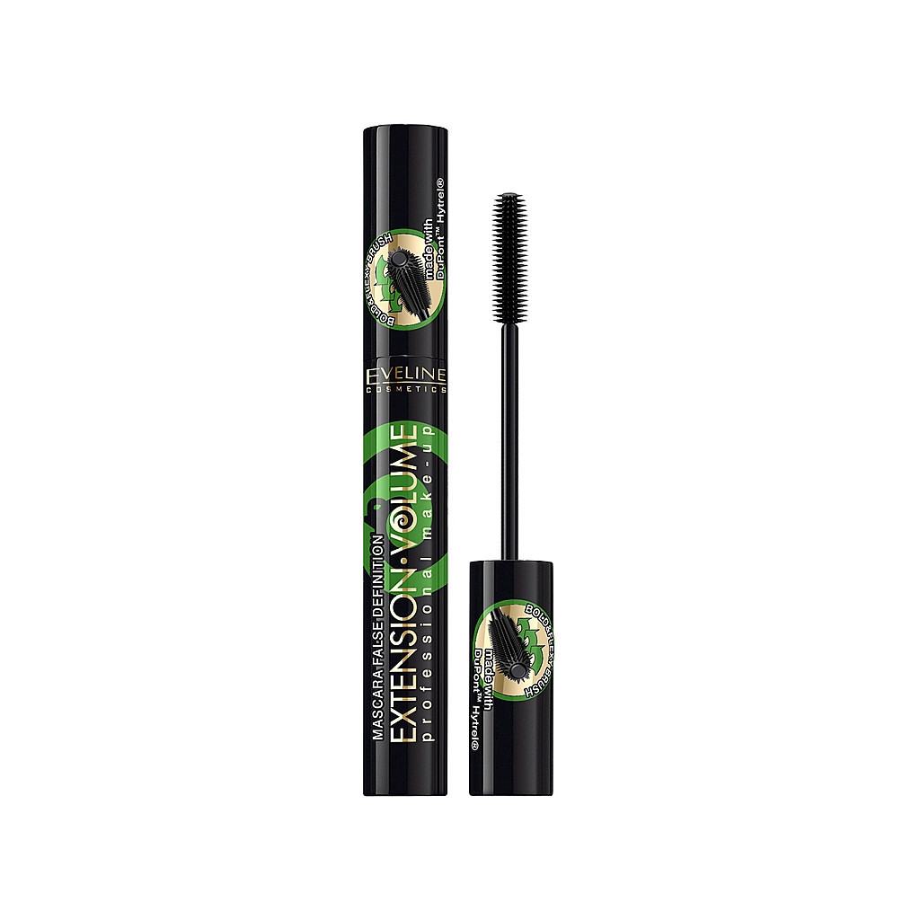 Туш для вій Eveline Cosmetics Extension Volume Professional Mascara Чорна 10 мл (5907609339096) - зображення 1