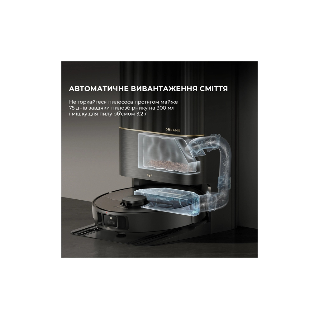 Пилосос Dreame X40 Ultra Black (RLX63CE-Bl) - зображення 8