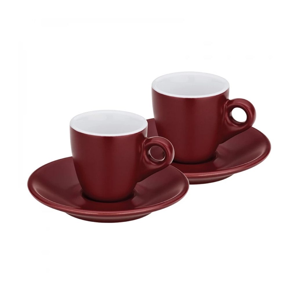 Набір чашок Kela Mattia 4 предмети Red (12752) - зображення 1