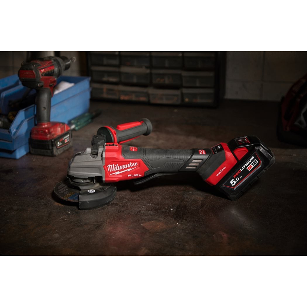 Шліфувальна машина Milwaukee M18 FSAGSVO125X-0X, 125 мм, HD кейс (без АКБ та ЗП) (4933493552) - изображение 8