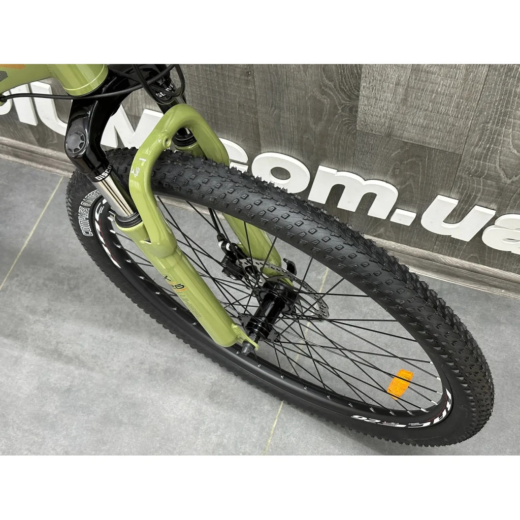 Велосипед Discovery Bastion AM DD 26" 18" AL 2024 Хакі (OPS-DIS-26-597) - зображення 4