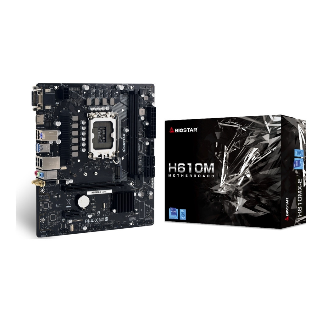 Материнська плата Biostar H610MX-E - зображення 4