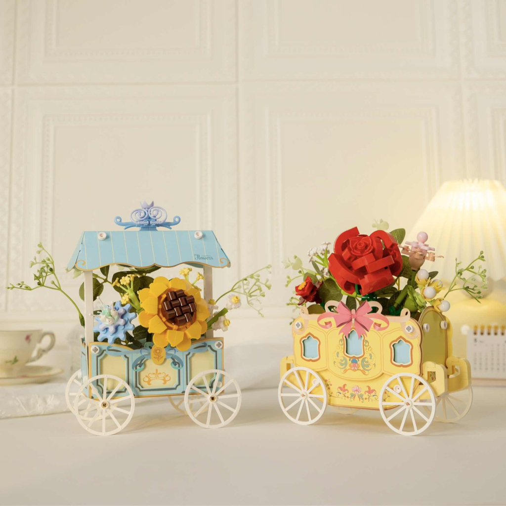 Конструктор Pantasy Original - Flower Cart Кошик із трояндами (15027) - зображення 3