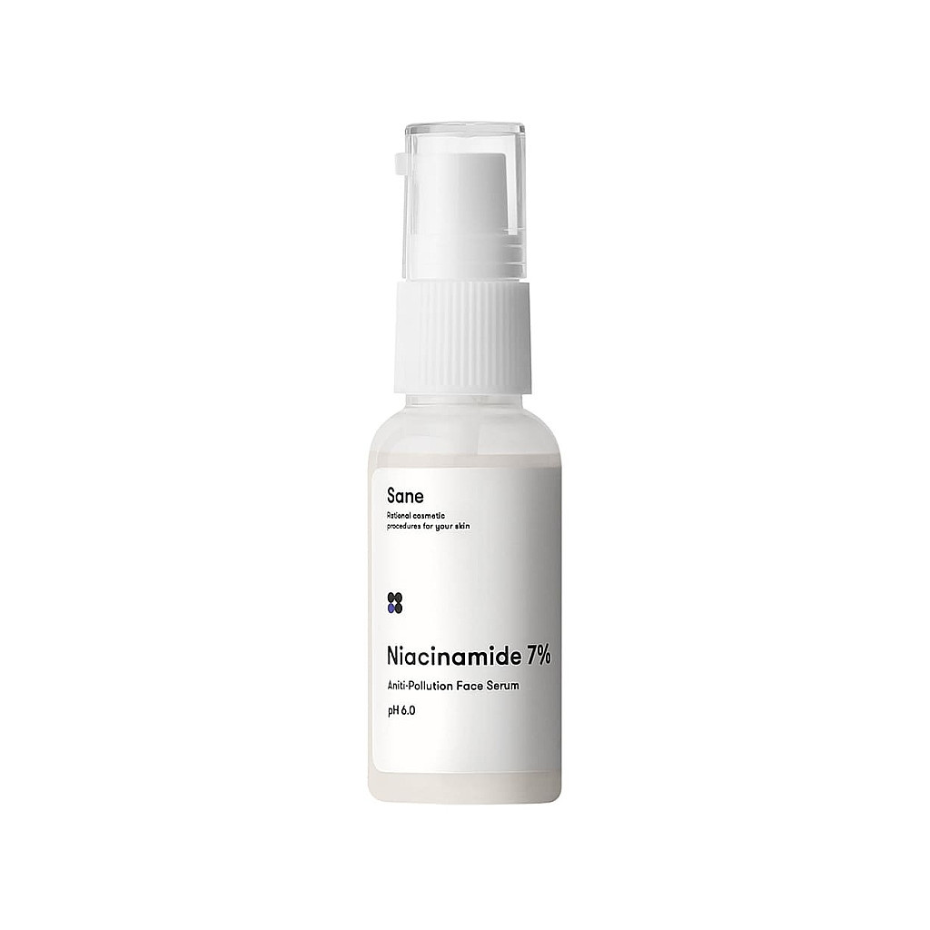 Сироватка для обличчя Sane Niacinamide 7% Anti-pollution Face Serum З ніацинамідом Проти токсинів 30 мл (4820266830472) - зображення 1