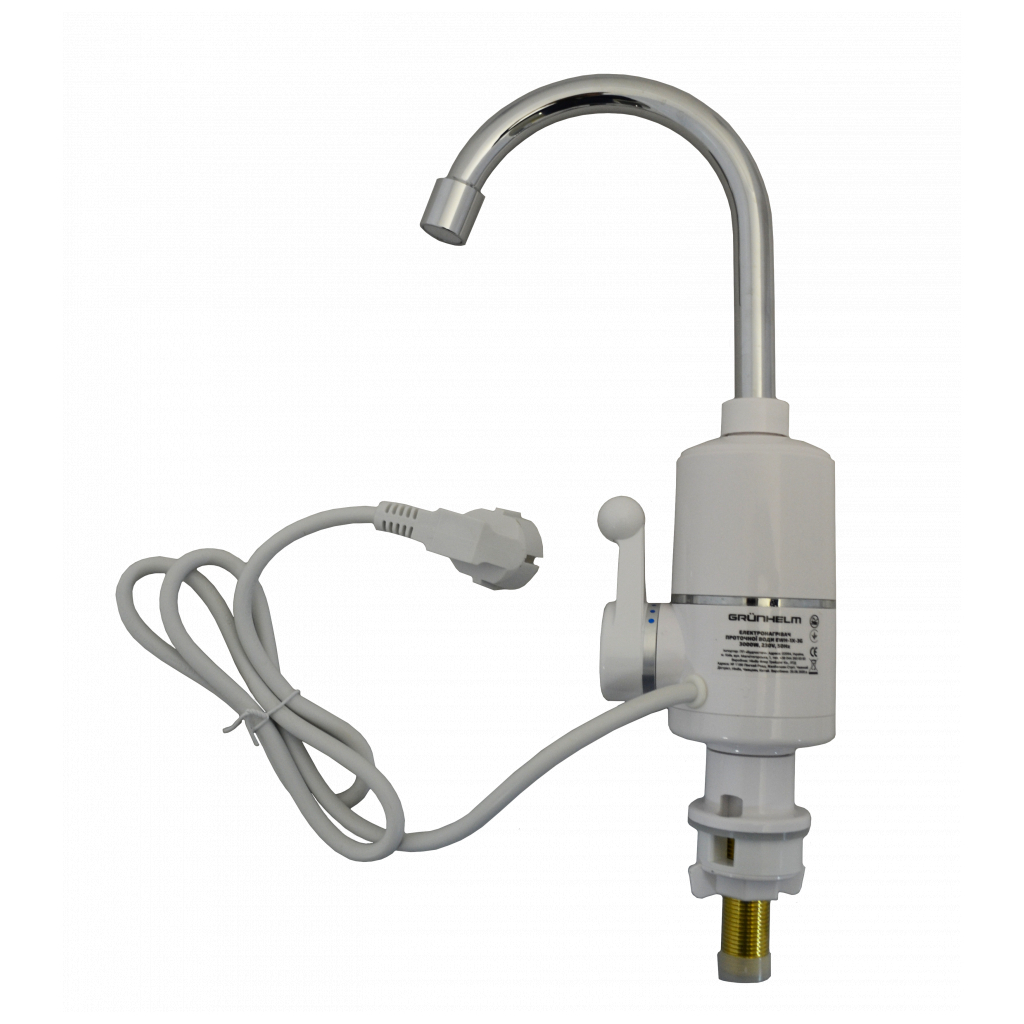 Проточний водонагрівач Grunhelm EWH-1X-3G - зображення 3