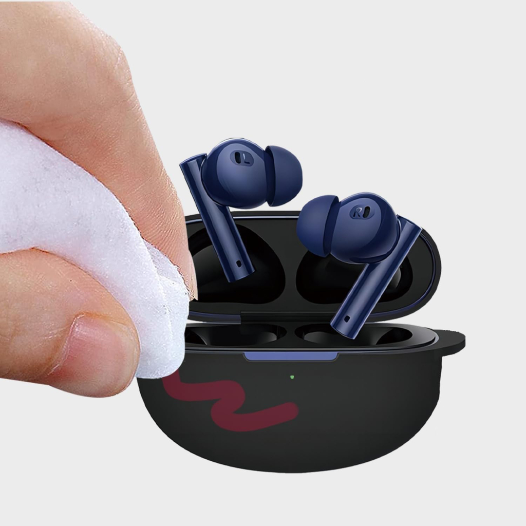 Чохол для навушників BeCover Silicon для Realme Buds Air 6 Pro Black (712018) - изображение 3