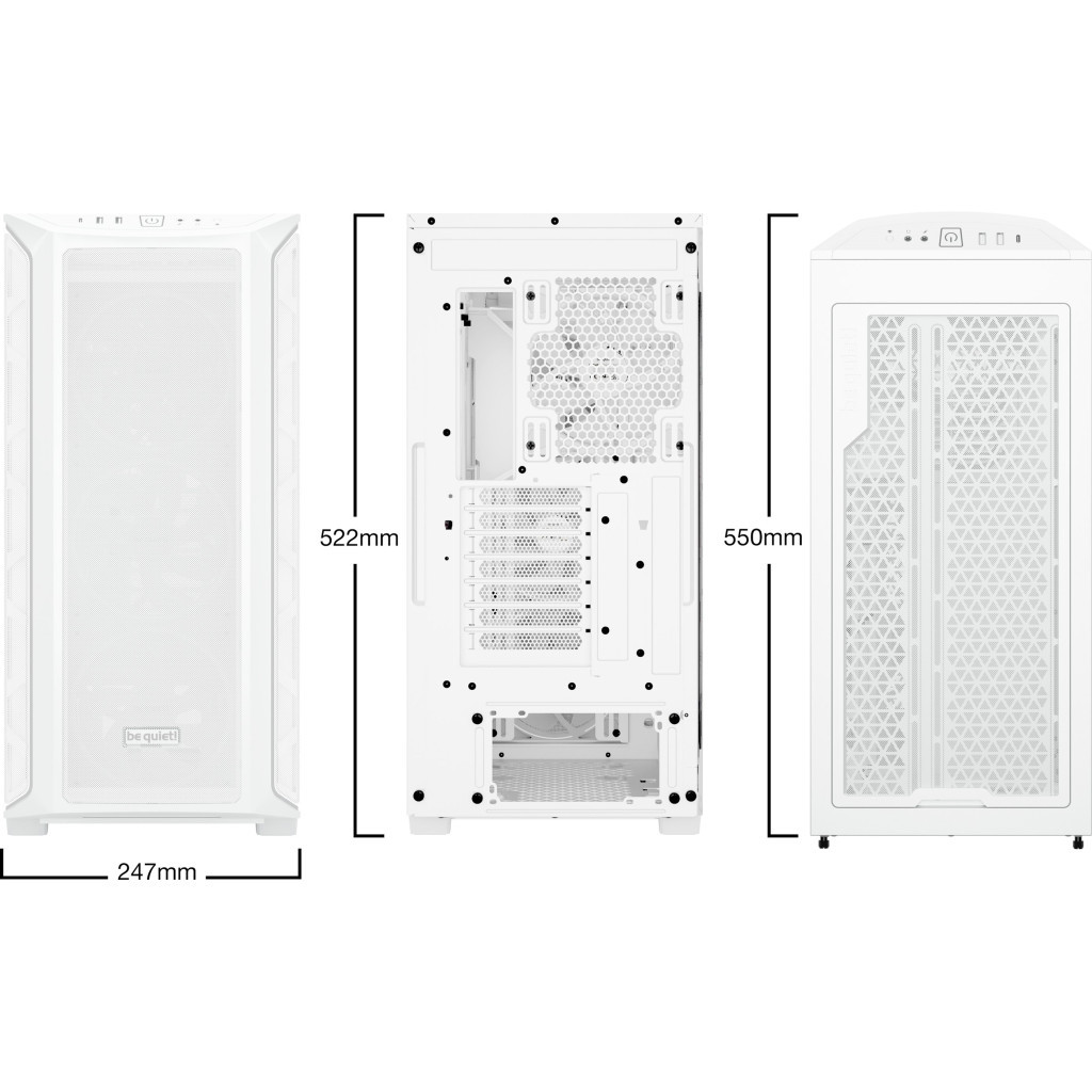 Корпус Be quiet! SHADOW BASE 800 FX White (BGW64) - зображення 11