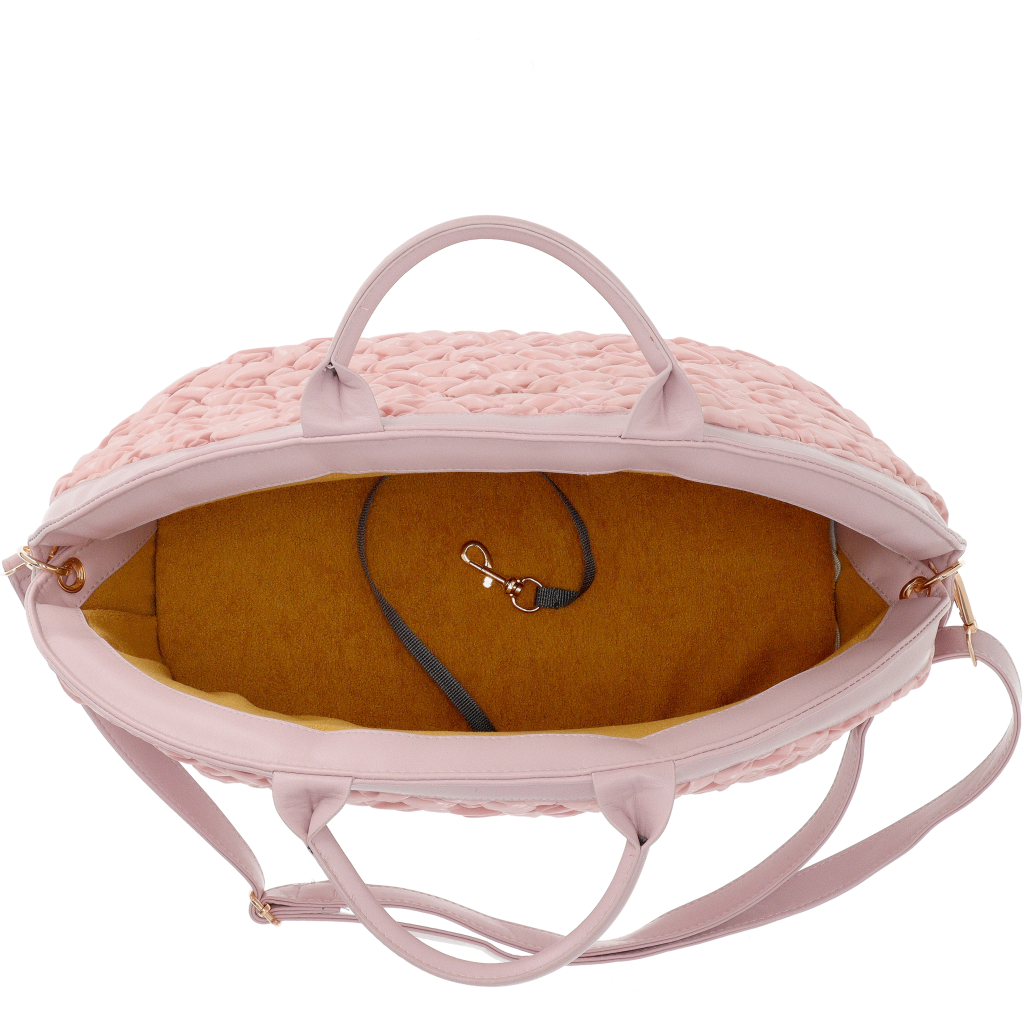 Переноска для тварин MISOKO&CO 40x22x35 см рожева (YIWUMSK70163) - изображение 5